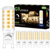 DAYBEETER 6 Pack Dimmable G9 LED Bulb 4W (40 Watt