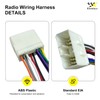 Radio Wiring Harness with Antenna Adapter Compatible with Subaru 1995-2009,