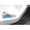 AirWorks AWSP233 Premier Urinal Screen with Block, Sunburst, Clear, 5"