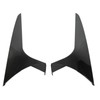 Pair Rear Window Splitter Spoiler Side Wing Cover for 3