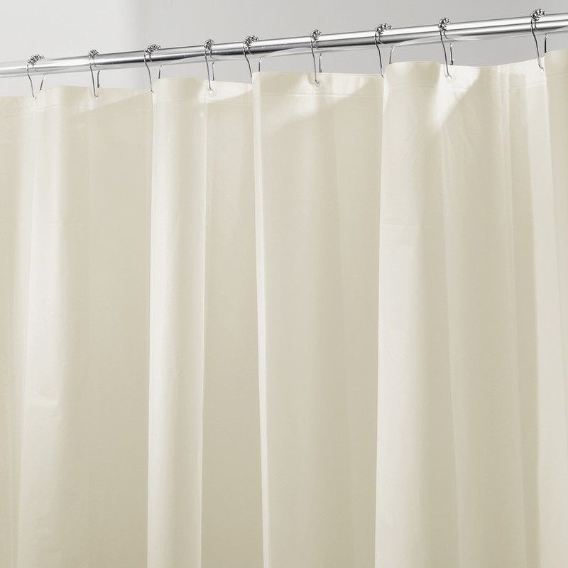 INTERDESIGN SHOWER LINER BEIGE 72X72
