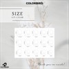 COLORBIRD Nail Tips, Short, 24 Pieces, Pink, Nail Tips, Cute,