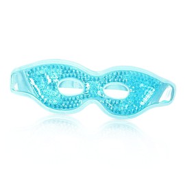 ORFOFE 2pcs Hollow Ice Eye Mask Dual Use Cooling Compress for Ergonomic Design for Office Workers Students Light Comfortable Reduces Puffiness Headaches