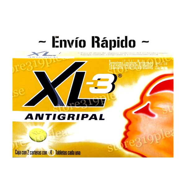 XL-3 Antigripal 10 Tabs  Cold 