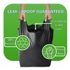 100 Pack Adult Nappy Disposal Bags Black 10% Thicker Nappy