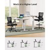 Marsail Drafting Chair, Tall Office Chair with 2D Lumbar Support,