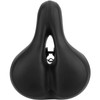 Mountain Bike Saddle Comfortable Microfiber Leather HollowCarved Spring Bike Saddle