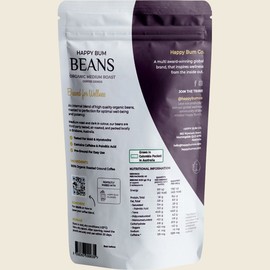 Happy Bum Ground Coffee Beans Medium Roast 400g