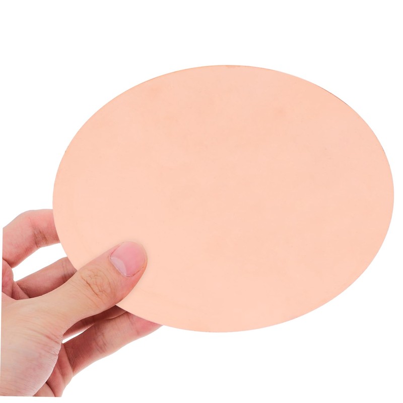 GLEAVI Copper Round Plate for Crafting and Repairs Thickness Copper