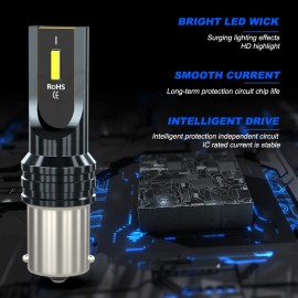 AQJ 2 SUPER LED Light Bulbs for Kubota tractor mower 31391-34360, 32530-91530 12v DV