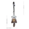 BRIWAD Cute Otter Plush Keychain Pendant Kawaii Bag Charm Lovely