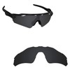 Alphax Stealth Black Polarized Replacement Lenses for Oakley Radar EV