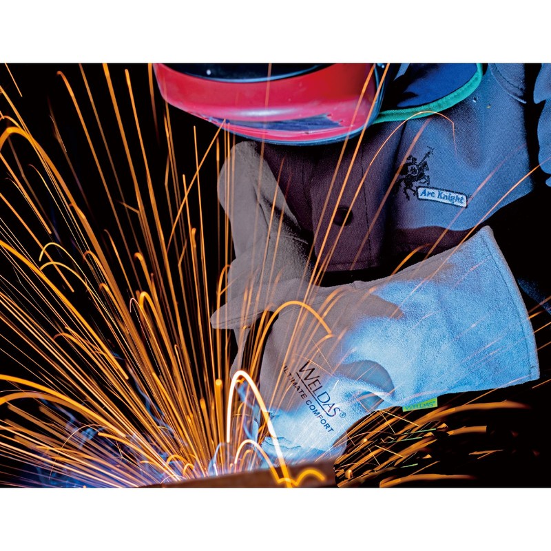 [Weldas] Economy Welding Gloves Fully Lined with Cotton Versatile Wing