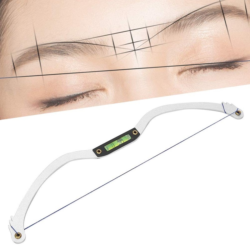 Line Marking Ruler - Professional Eyebrow Tattoo Positioning Ruler with