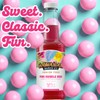 Hawaiian Shaved Ice Pink Bubble Gum Syrup - Nut Soy