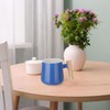 QUARKZMAN 2 Stück Keramik Kaffeetasse 12,85 Unzen Einfacher Holzgriff Große