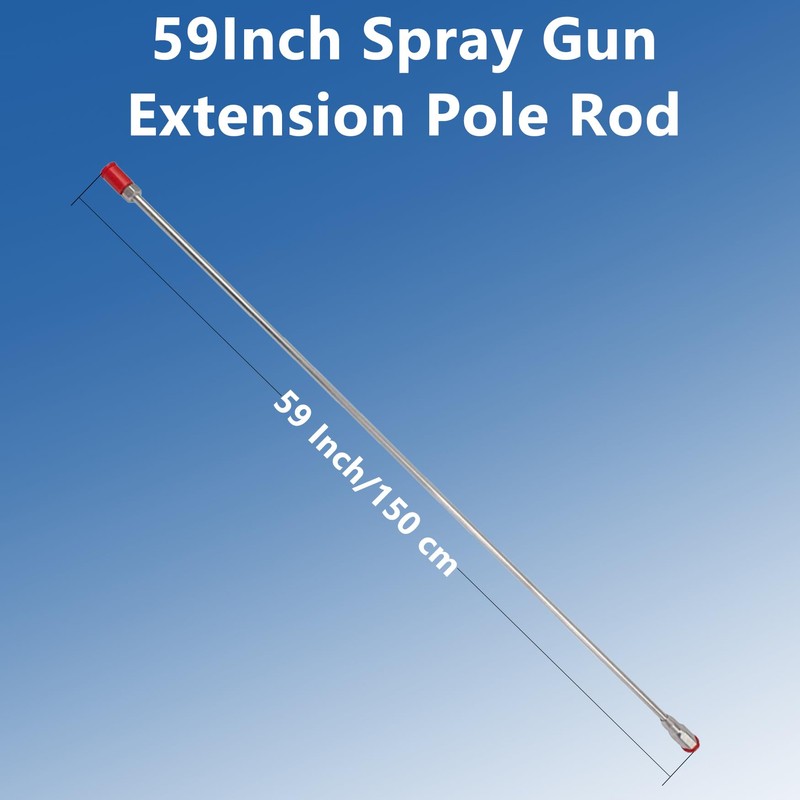 WFLNHB 150cm/59inch Airless Paint Sprayer Spray Gun Tip Extension Pole