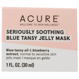 Acure Soothing Blue Tansy Jelly Facial Mask, Vegan, 1 Fluid Ounce (Pack of 1)