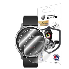 IPG for Withings ScanWatch 1-2 42mm Touchscreen Screen Protector (2 Units) Invisible Ultra HD Clear Film Anti Scratch Guard-Smooth/Self-Healing/Bubble -Free for ScanW42mm