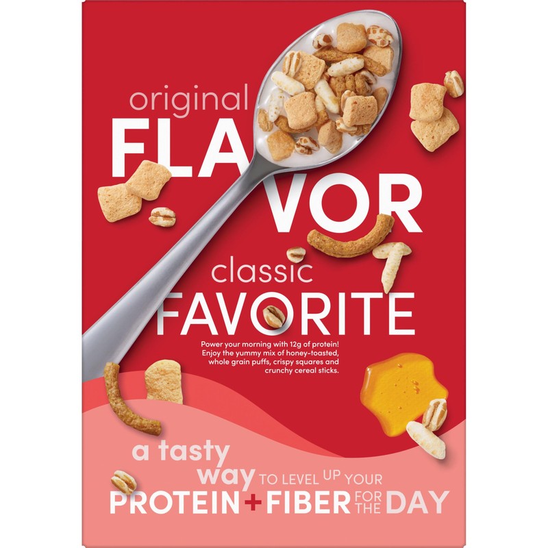 Kashi GO Protein Cereal, 12g Protein, 12g Fiber, Original, 12.3oz