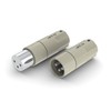 aeco XLR AMI-1060S, 2Pcs/1Set, Silver Plating