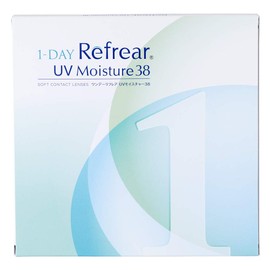 ワンデーリフレアUVモイスチャー38 1日使い捨て コンタクトレンズ 1箱30枚(PWR -3.00)
