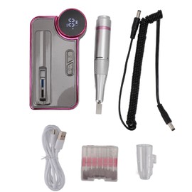 Electric Nail Drill Machine 35000RPM Low Noise High Speed Nail Grinding Machine with LCD Screen