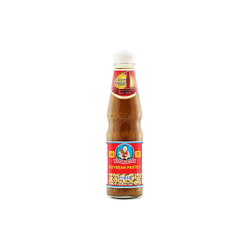 Healthy Boy Thai Soybean Paste (TaoChio), 12 Ounces (Pack of