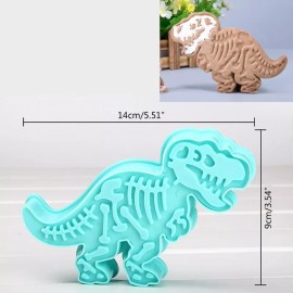KH Cortador Marcador 2 En 1 Dinosaurios Tierno Kawaii Galletas