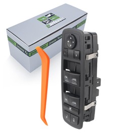 partszen 68139805AB Master Power Window Switch for 2011-2014 Dodge Charger,2011-12 Crysler 300,2015-17 Crysler 200,2016 Dodge Ram 1500 2500 3500 4500 550068271206AB 56046823AC 1S14259