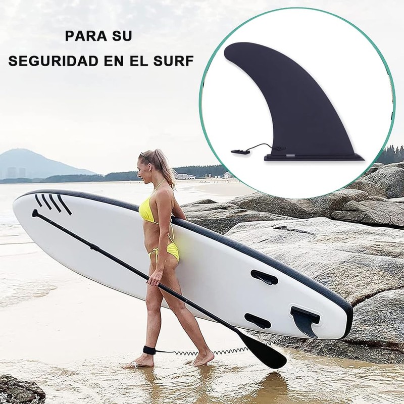 Voarge Universal Surfboard Fin Safe Nylon Reinforced Surfing Canoe Accessories