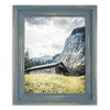The Rusty Roof-Distressed Cimarron Slate Blue-Solid Wood Picture Frame-11x14