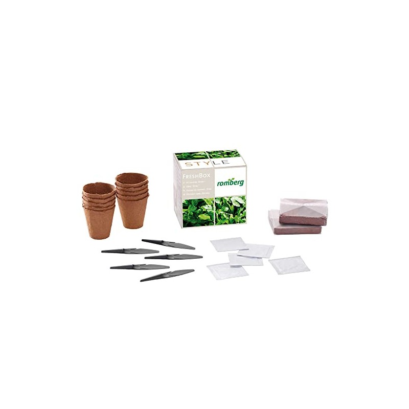 Romberg FRESH-Box Herb Cultivation Set | Starter Set for Growing