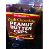TRADER JOES DARK CHOCOLATE PEANUT BUTTER CUPS - 16 oz (454 g)