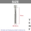 TERF® M6 X 70mm Hex Socket Cap Head Machine Screws
