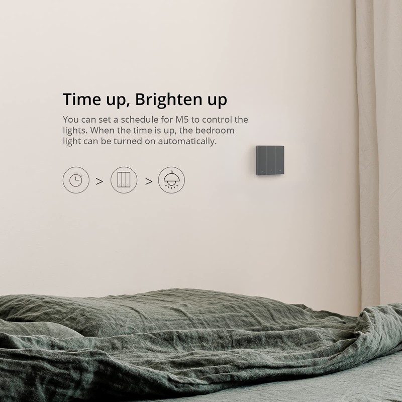 SONOFF Smart Mechanical Switch Smart Light Switch, 2.4GHz WiFi Light