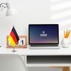 German Desk Flag Germany Small Mini Table Flags Decorations(German)