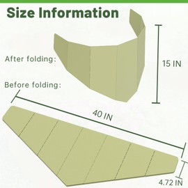 Decoroca Hillside Planter for Slope - Innovative & Durable Terrace-Style Planters for Slope Gardening - Prevent Soil Erosion, Beautify Hillsides & Landscapes (40" W x 15" H/Set of 4)