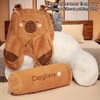 GKWW Cute Capy Reading Pillow Bed Rest Pillow Bed Wedge