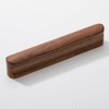 AENZOOY 6 Pack Walnut Wood Rounded Edge 5.04 Inch (128mm)