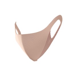 Kate Small Face Silhouette Mask, Pink, Washable and Reusable, Hard to Hurt Your Ears, Absorbent and Quick Drying, 3D Mask Shape, Regular Size, 2 Masks (x 1)