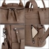 UTO Women's Elegant Backpack with Shoulder Strap Fashionable Multifunctional Backpack