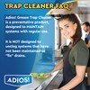 Adios! Professional Grease Trap Cleaner for FOG – Cleans Fats,