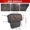 Motorcycle Rear Passenger Chopped Tour Pack Backrest Pad For Harley