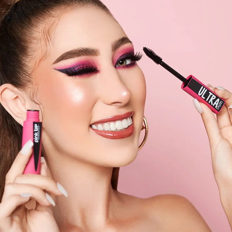 Máscara De Pestañas Ultra Lashes Pink Up
