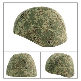Booiu Fast Helmet Cover,Tactical Helmet Cover,Enhanced Protection and Camouflage for ACH/MICH/M88 Helmets in Size M/L (DW)