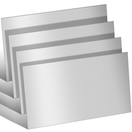 Yaocom 16 x 12 Inch Mild Steel Sheet Cold Rolled 16 Gauge Metal Plate Weldable Metal Sheets for Professional Industrial DIY Use, Clean Surface Easy to Weld (4 Pcs)