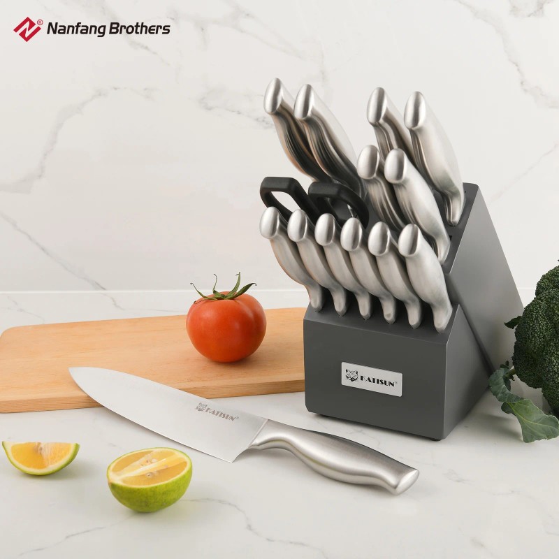 15 Pcs Premium Sharp Carbon Steel Blade Boning Steak Knives