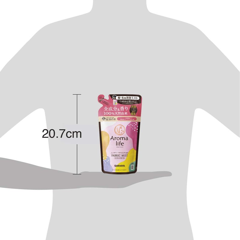Aroma Life Fabric Mist Comfort Floral Refill, 9.1 fl oz