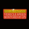 Speed Limit Car Sticker -Vehicle Speed is Monitored by GPS